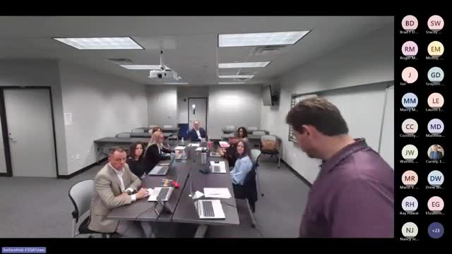 Scott Sherman Guides Proposal Evaluation Meeting for FB25Dot00293 Decision