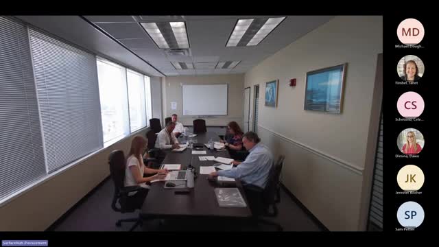 Proposal Review Committee Scores Three Firms on Technical Approach and Qualifications