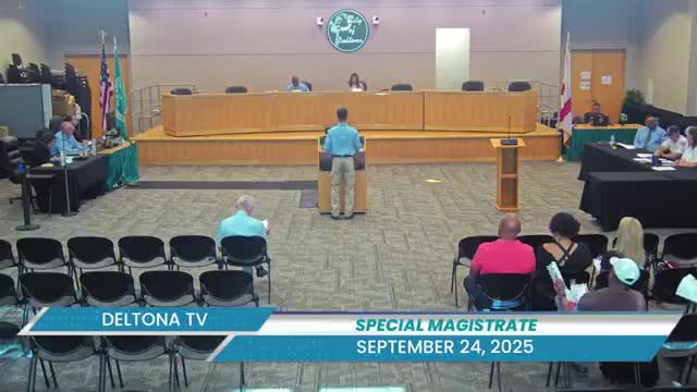 Deltona magistrate continues case over fence, front-yard vehicles amid notice questions