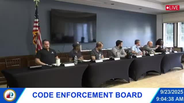 Fort Lauderdale Code Board Grants Extensions for Multiple Property Compliance Cases