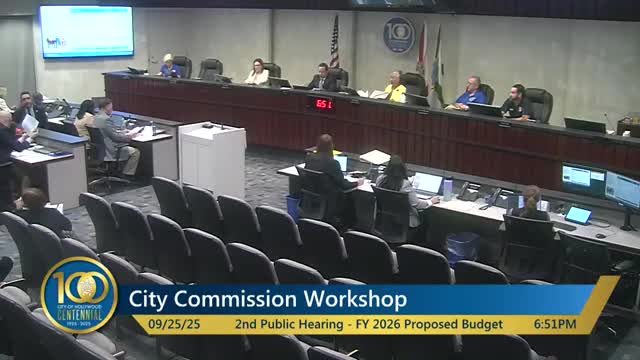 Commissioners Approve $95M Capital Improvement Plan for Fiscal Years 2026 to 2030