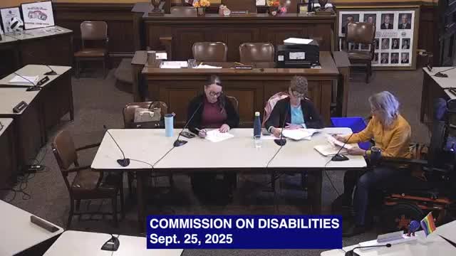 Holyoke Commission on Disability clarifies quorum rules, reviews FY2026 budget and survey plans