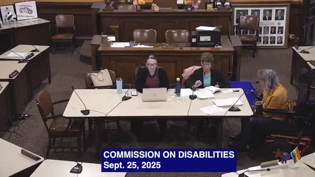 Commission discusses options for wheelchair-accessible transportation and vehicle partnerships