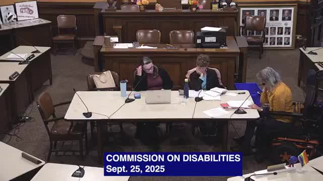 Commission reviews handicap-parking applications, recommends improved applicant communication and translation