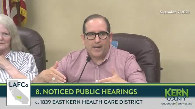 Public Comments Limited at Hospital Annexation Meeting with Chair Flores