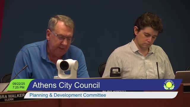 Athens City Council Reviews Conestoga Hut Project Amid Community Concerns