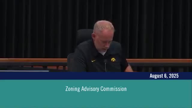 Zoning advisory commission tables 705 Caledonia rezoning; agrees to consider moving officer elections to September