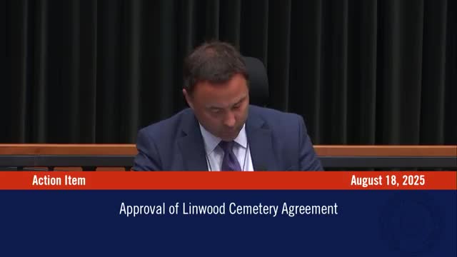 Dubuque agrees to preserve Linwood Cemetery; city to administer costs while association retains ownership