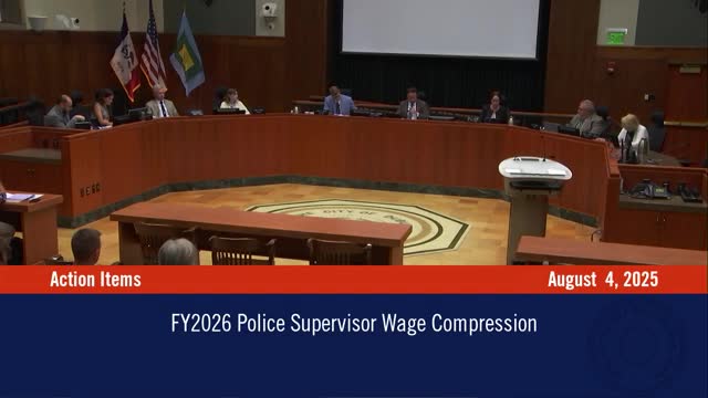 Dubuque council approves midyear pay fix to resolve police supervisor wage compression