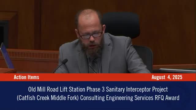 Dubuque council approves multi‑phase sewer design contracts and adds engineering FTE to oversee projects