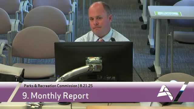 Parks reports fall programming, Miracle League growth and mosquito/West Nile advisory