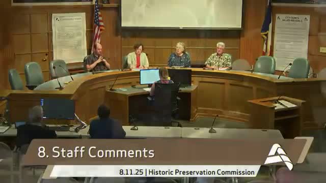 Commission to consider National Register nomination for Chautauqua Park Ridgewood at next meeting; state review set for Oct. 10