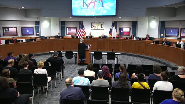 Katy ISD board adopts SB 12 summary resolution after hours of public comment