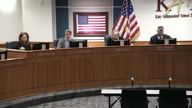 Katy ISD CFO outlines draft 2025-26 budget, predicts use of fund balance and stable tax rate recommendation