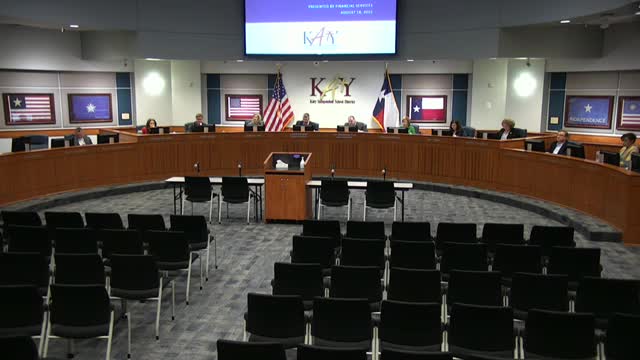 Katy ISD trustees hear proposed 2025–26 budget; district projects use of fund balance and expects underspending