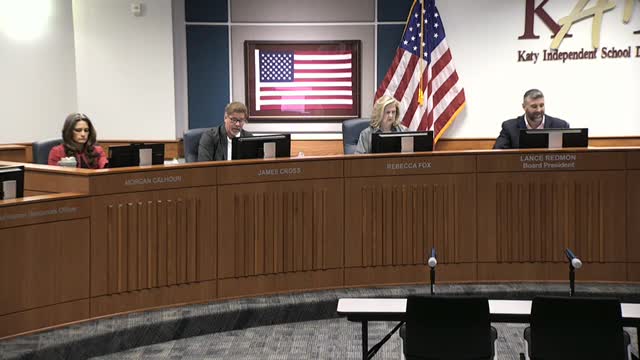 Katy ISD board discusses Senate Bill 12 compliance, student clubs and parental rights; policy draft to return in October