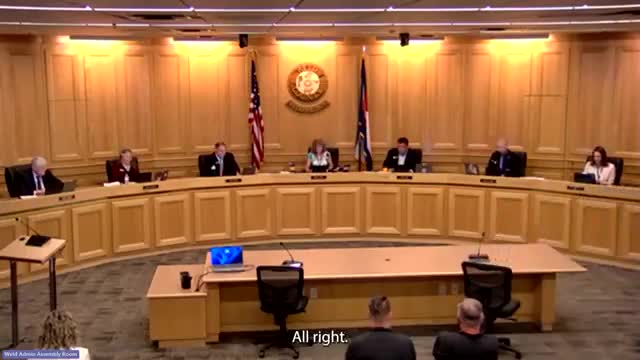 Weld County commissioners adopt new commissioner-district map, certify prior hearing records