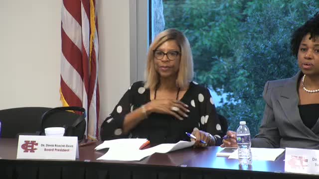 Superintendent presents School Health Advisory Committee roster; SHAC meetings to start after board approval