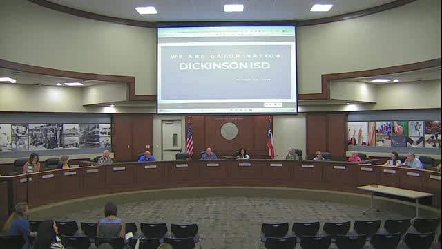 Dickinson ISD board adopts multiple policy updates, establishes school library advisory council
