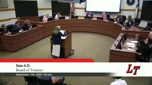 Board approves $352,785 amendment to LT High School science-wing GMP after county permitting changes