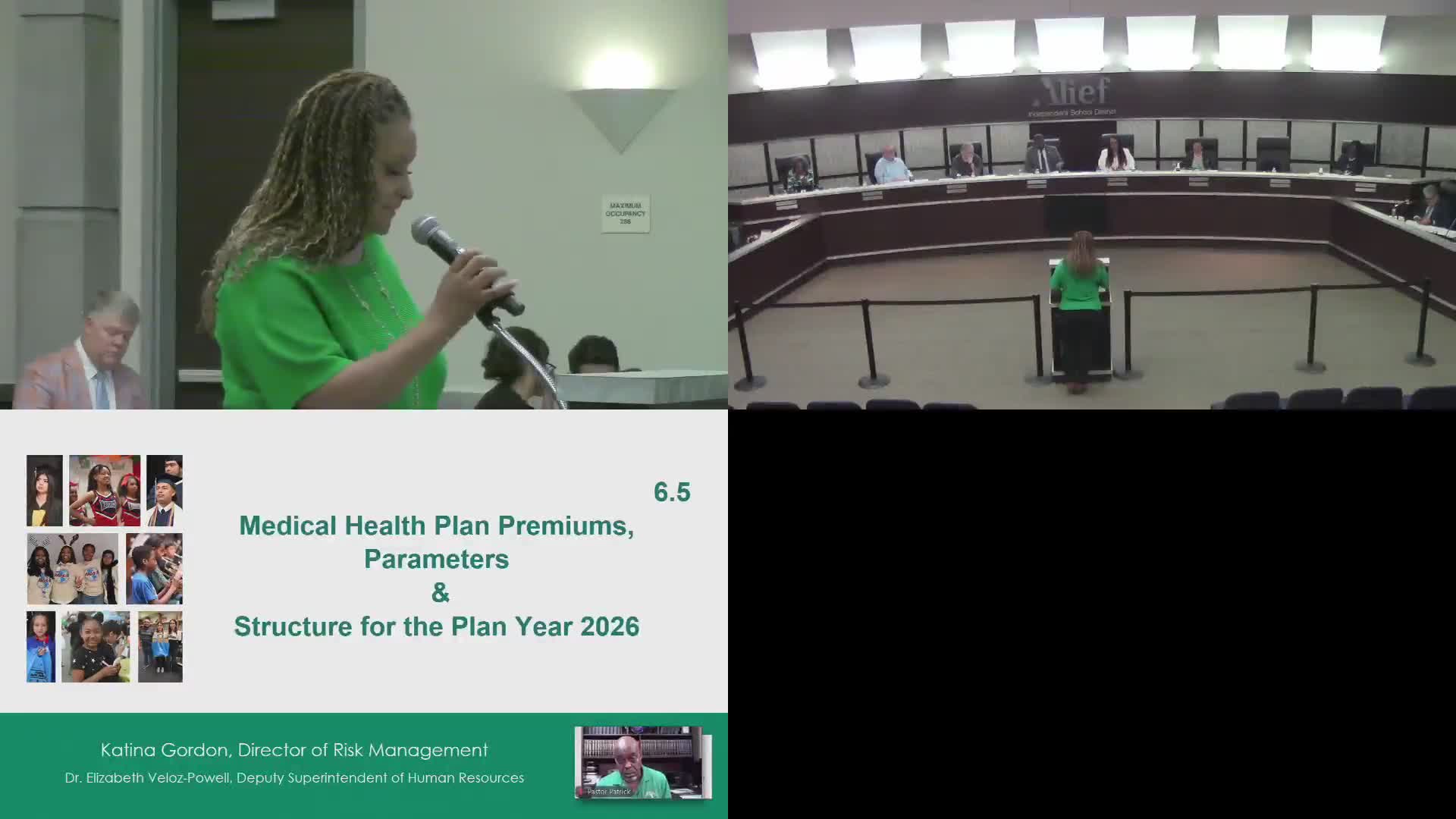 Alief ISD board approves 2026 health-plan design and premium changes to reduce projected deficit