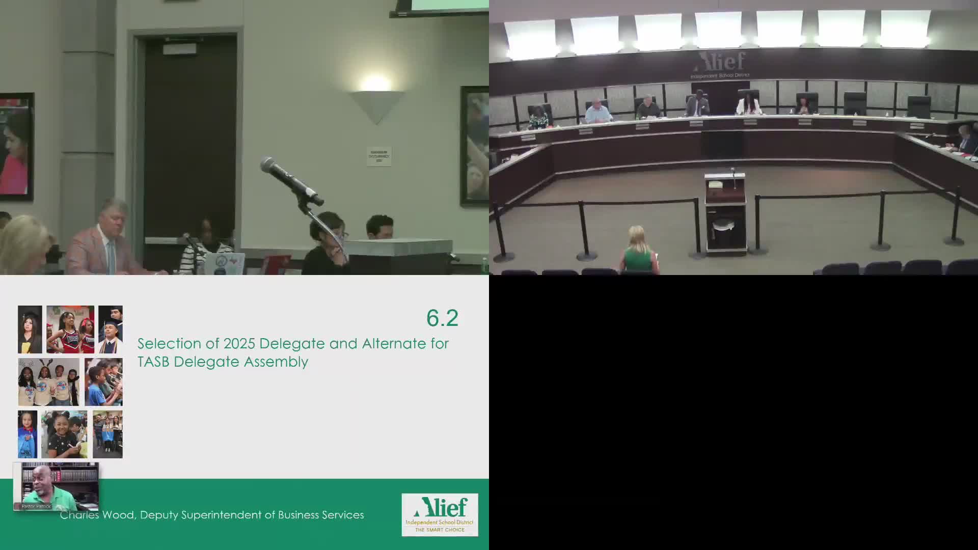 Alief trustees pick delegate and alternate for TASB delegate assembly