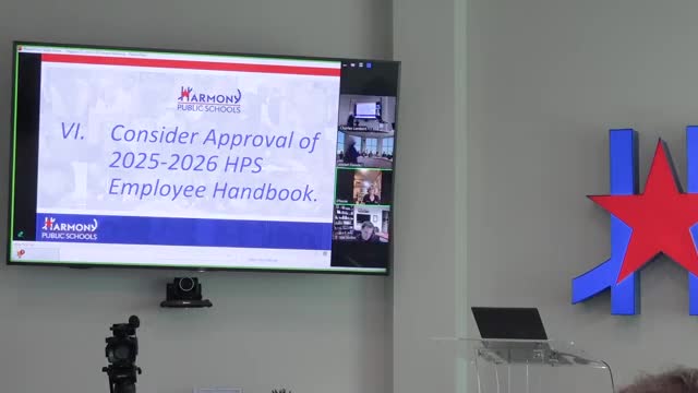 Harnamapapa Schools board adopts handbook changes to align with recent state laws