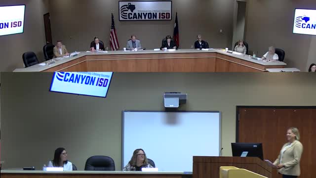 Canyon High tennis state runners-up and Crestview choir honored at school board meeting