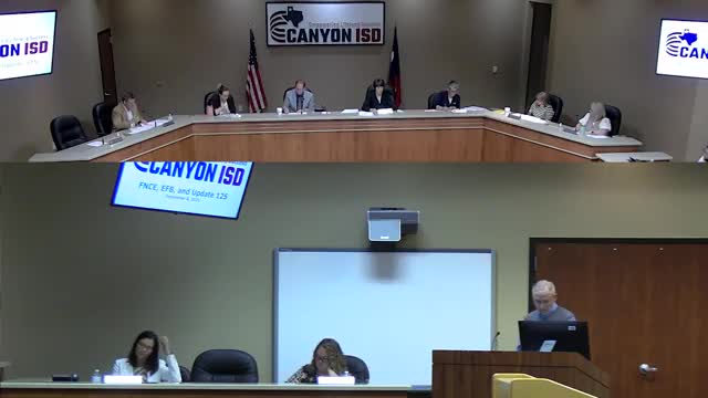 Canyon ISD trustees delay revised library-materials policy after weeks of edits