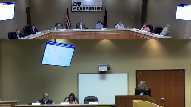 Canyon ISD adopts 2025–26 budget and sets tax rate while projecting a $6.4 million general-fund shortfall