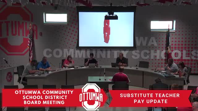 Board approves non‑certified wage schedule; proposes tiered higher pay for long‑term substitutes