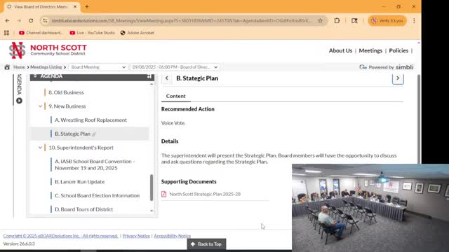 School board approves 2025–28 strategic plan, directs development of action cards
