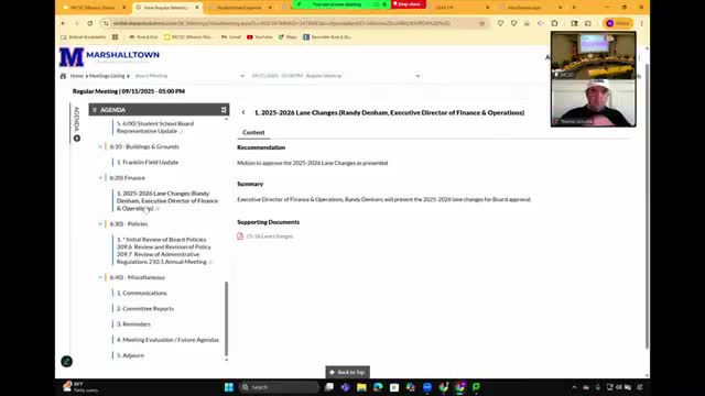 Board approves 36 staff lane changes, district cost just over $182,000