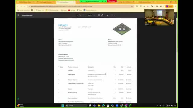 Board approves renovations to high school baseball and softball infields; work to include drainage improvements