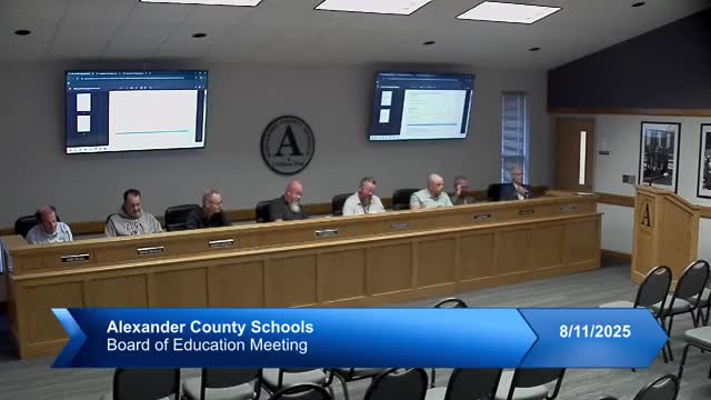 CFO says Alexander County Schools closed year without dipping fund balance; mini-budget raises costs for retirement and insurance