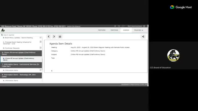 Clinton Police outline school safety staffing and training; department processed 104 campus incident reports last year