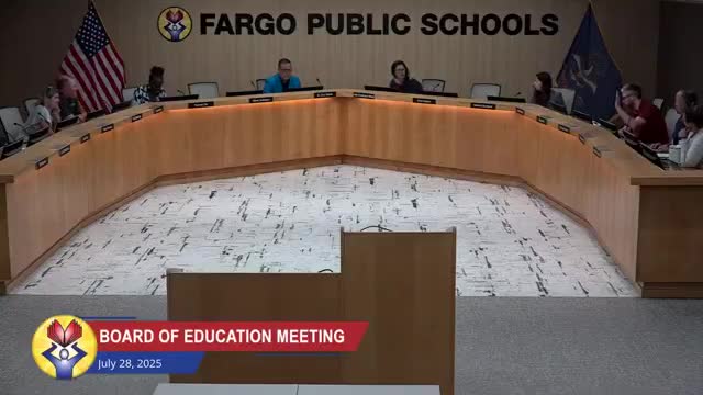 Fargo Board ratifies 2025–27 teacher agreement; two members recuse