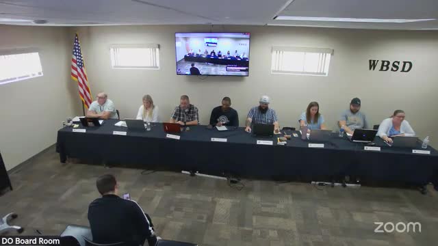 Sloane Elementary 43% complete and tracking ahead; district maps deferred-maintenance work and HVAC options for Lewis & Clark