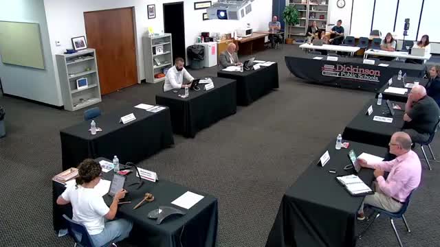 Board schedules budget hearing, accepts fuel bids and adopts policy revisions