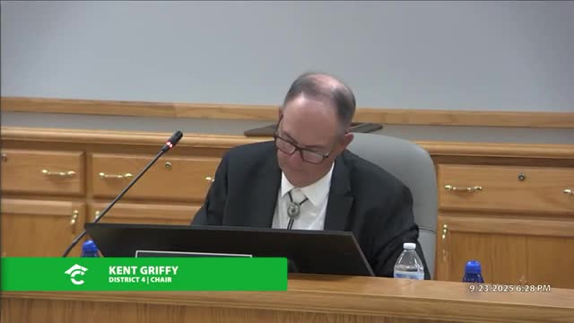 Board hears compliance report on capital projects; bidding thresholds and approvals reiterated