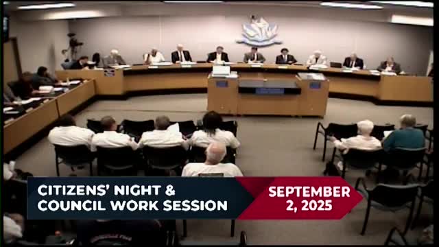 Council reviews pension MMO numbers under Act 205 and a second amendment with Franklin Township Municipal Authority; no votes taken