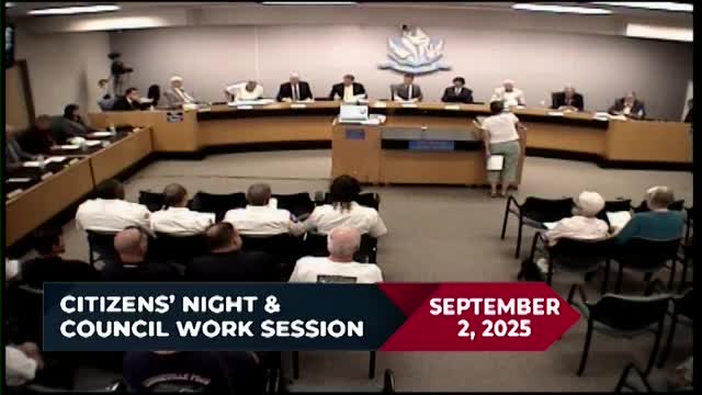 Resident urges geotechnical review of subsiding turn near Asbury/Cavett Road; council acknowledges problem