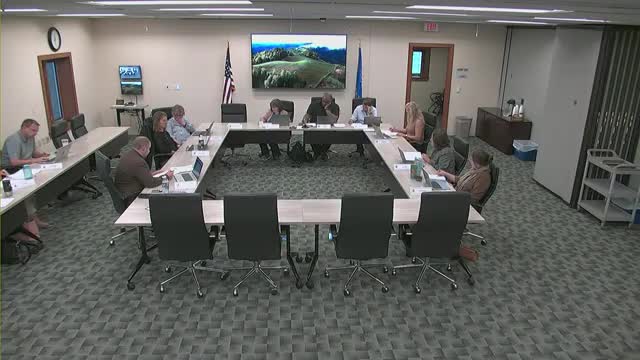 District updates on student-built house program; recent sale fell through and property back on market