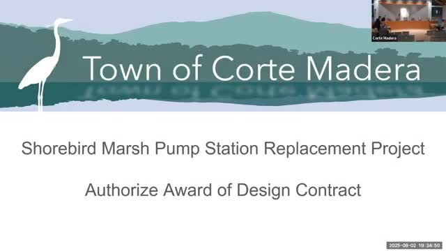 Council approves $934,599 design contract for Shorebird Marsh pump station replacement