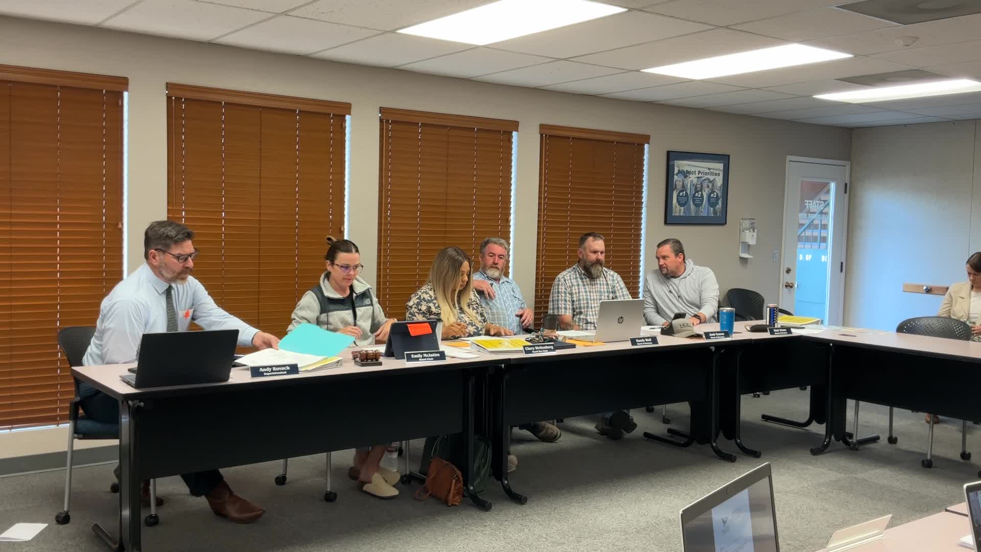 Eagle Point officials report roughly $2.1 million erosion in fund balance; board warned of tight budget choices