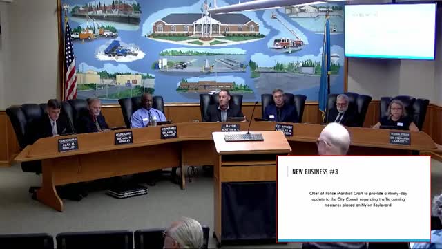 Police report: Nylon Extended stop signs and enforcement linked to fewer perceived crashes; speed data mixed