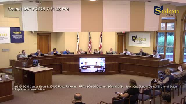 Council OKs planning commission approvals for lot splits, variances and site plans