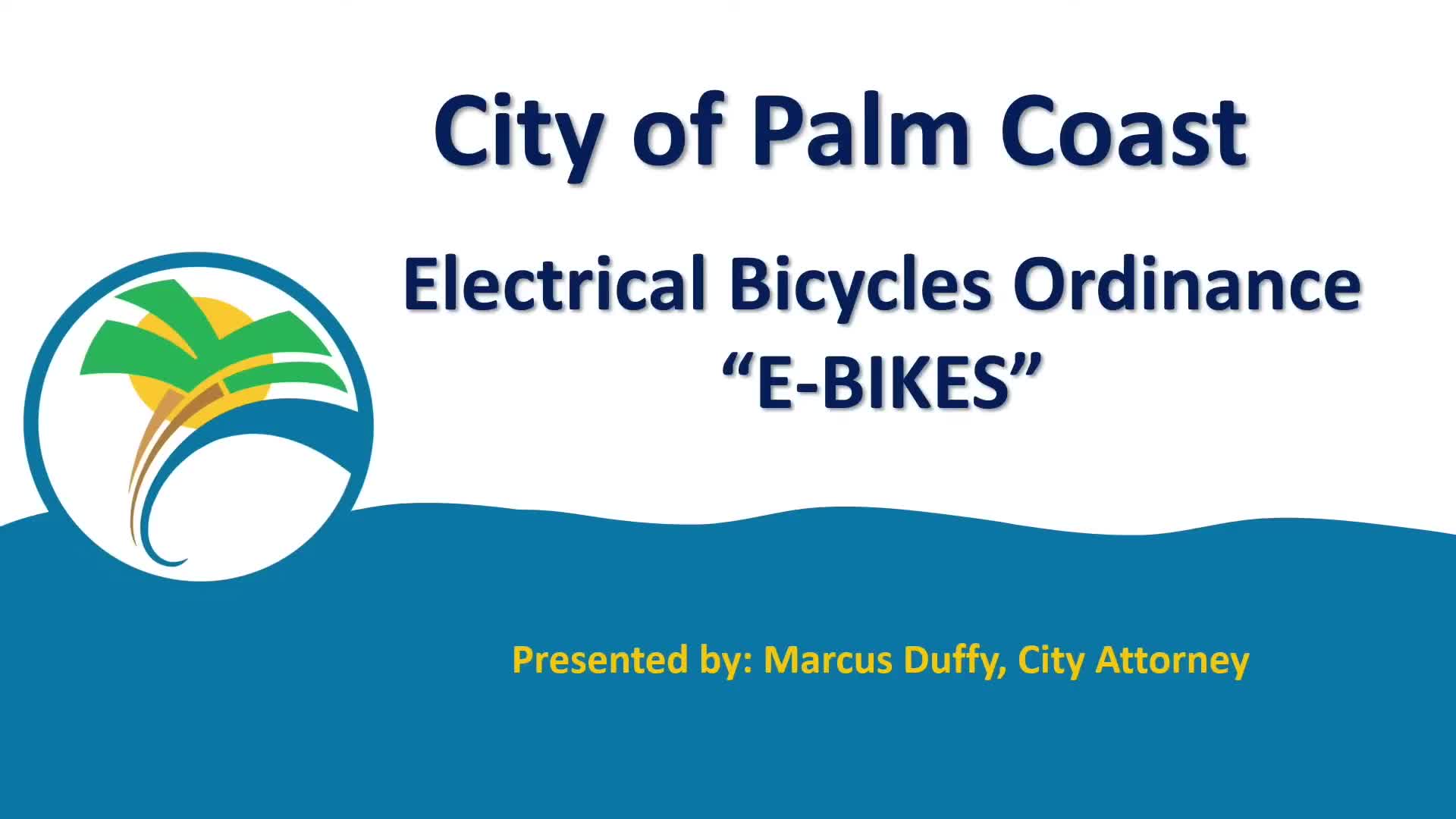 Palm Coast works draft ordinance to regulate e-bikes, sets age, helmet and sidewalk rules; council seeks clearer language and education plan