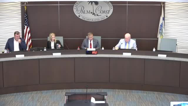 Palm Coast Council Faces Public Concerns Over Flooding and Charter Review Timelines