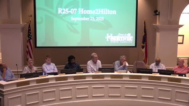 Planning board conditions Home2-Hilton rezoning, asks applicant to lower building height